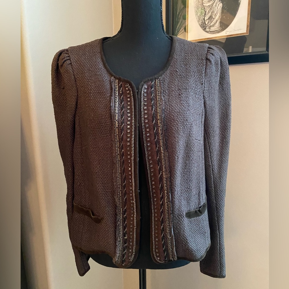 Of Two Minds silk blazer